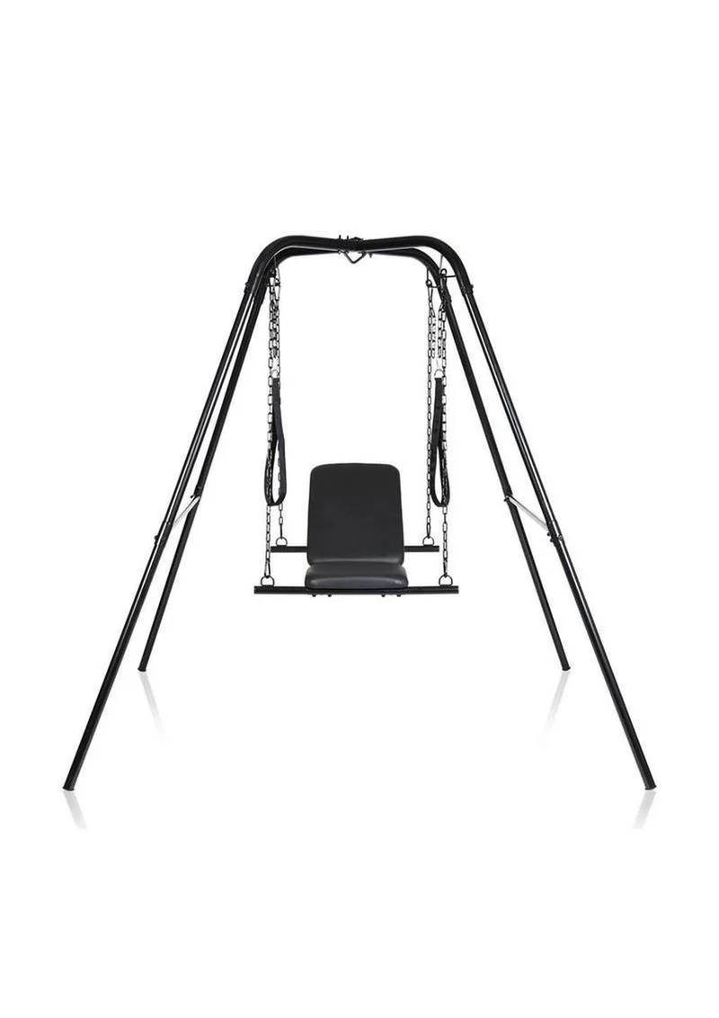 Master Series Throne Adjustable Sex Sling with Stand - Image 3