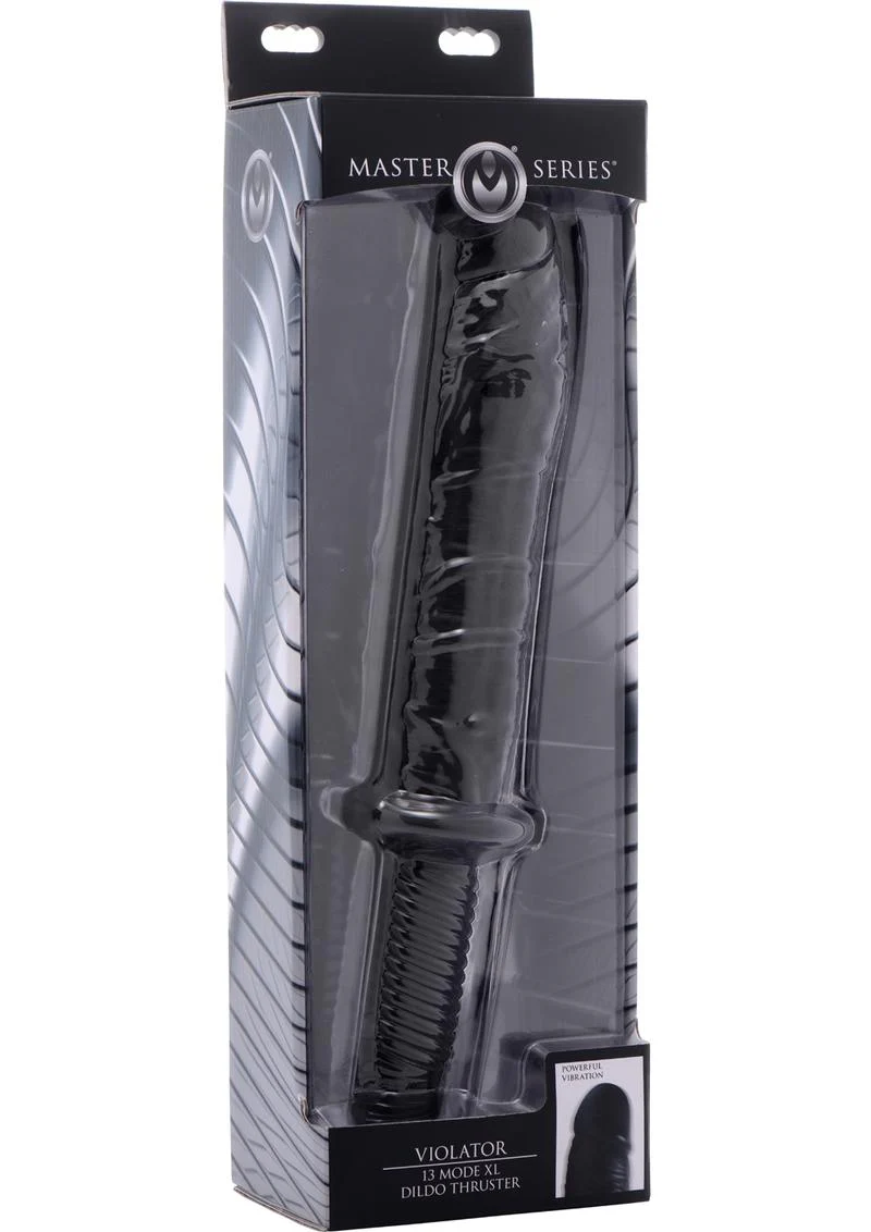 Master Series Violator XL Vibrating Dildo Thruster - Image 2