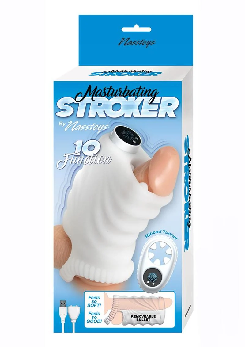Masturbating Stroker Silicone Rechargeable Masturbator - Image 2