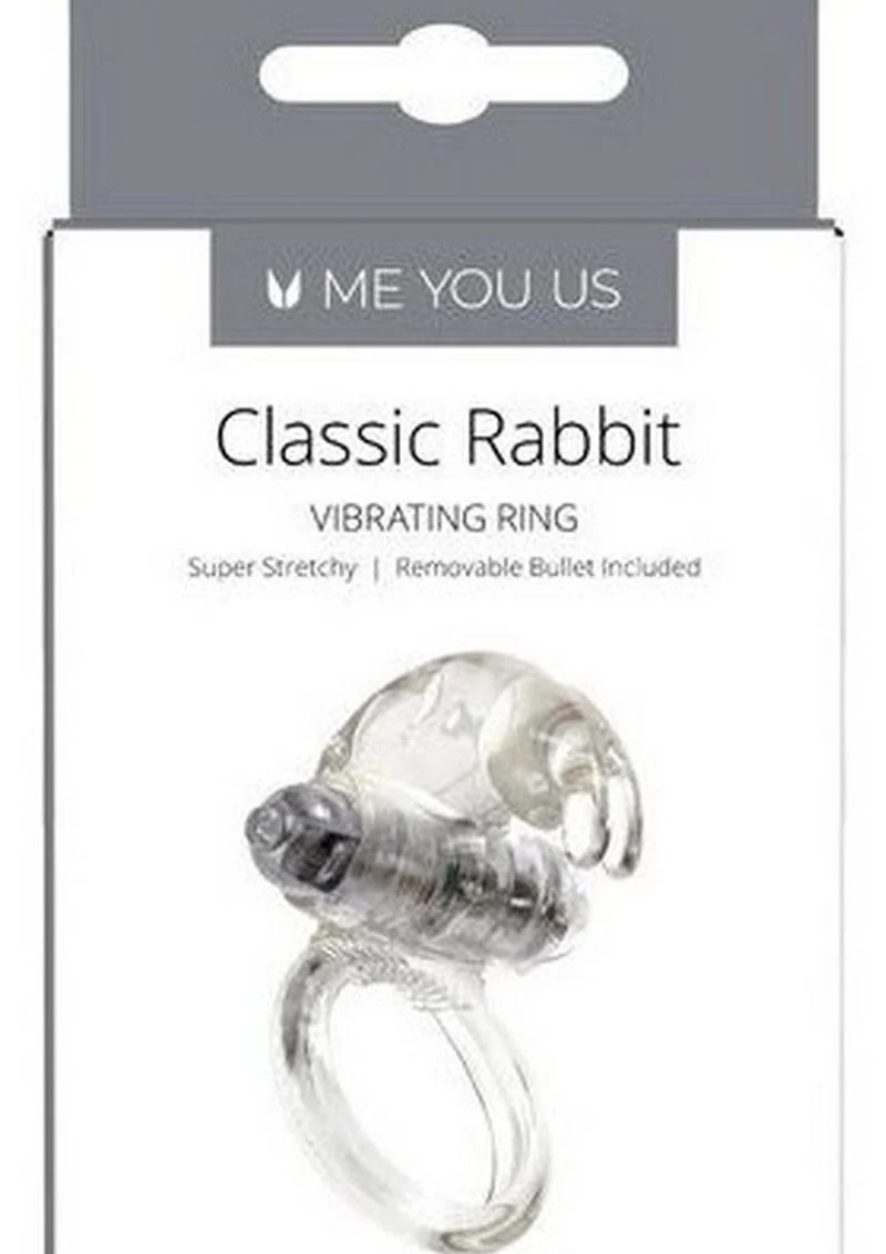 ME YOU US Classic Rabbit Vibrating Cock Ring - Image 3