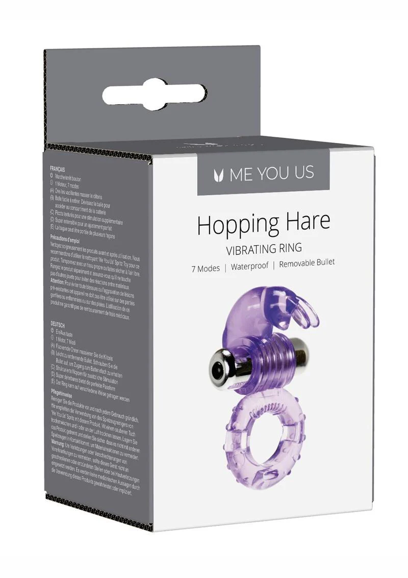 ME YOU US Hopping Hare Vibrating Cock Ring - Image 2