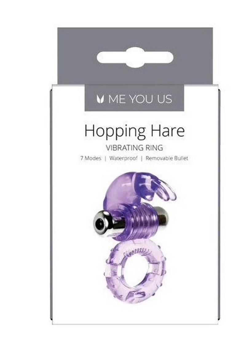 ME YOU US Hopping Hare Vibrating Cock Ring - Image 3