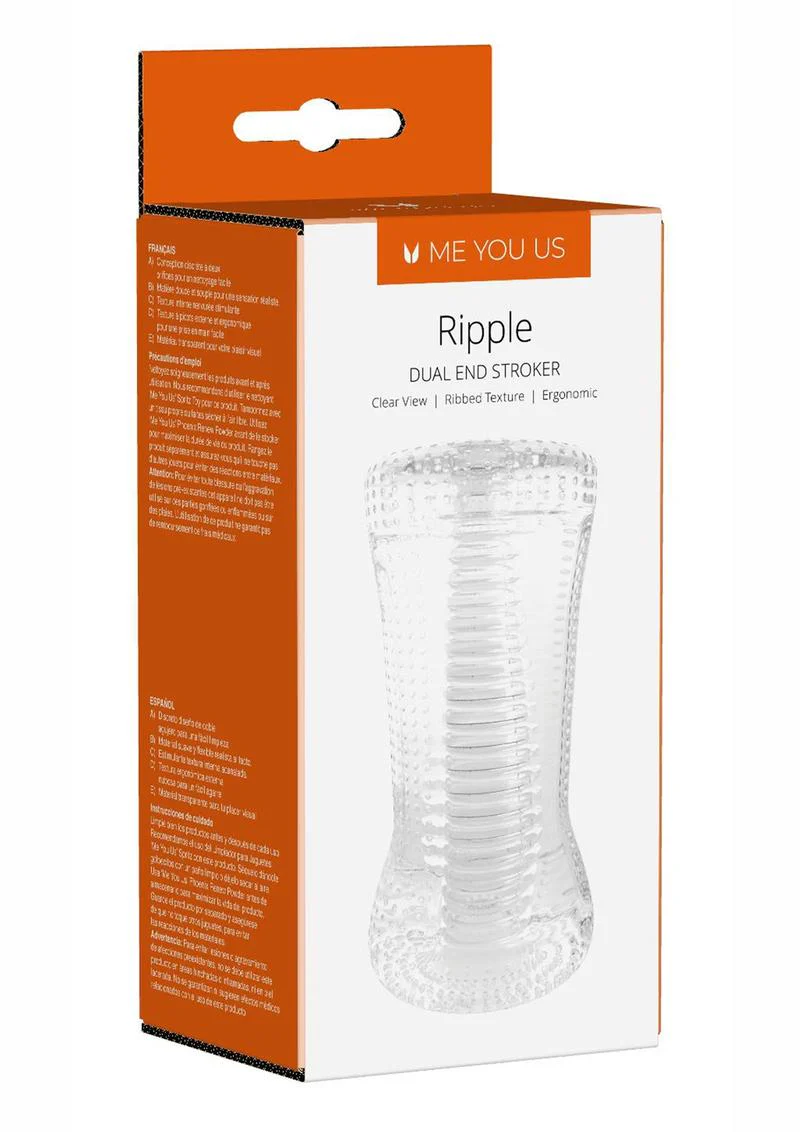 ME YOU US Ripple Dual End Stroker Masturbator - Image 2