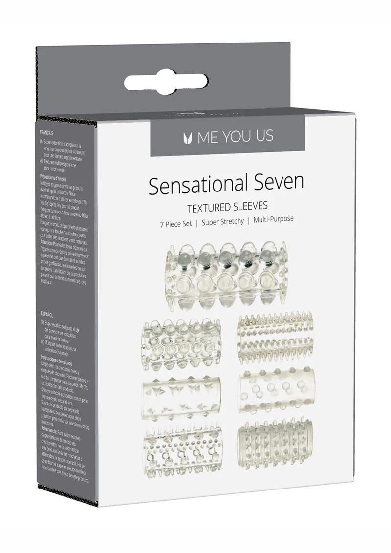 ME YOU US Sensational Seven Textured Sleeves Kit - Image 2