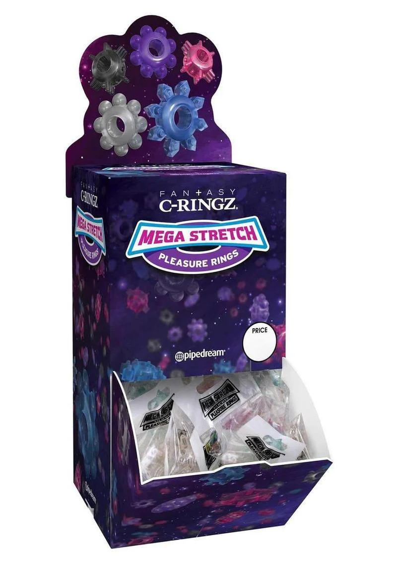 Mega Stretch Silicone Pleasure Rings