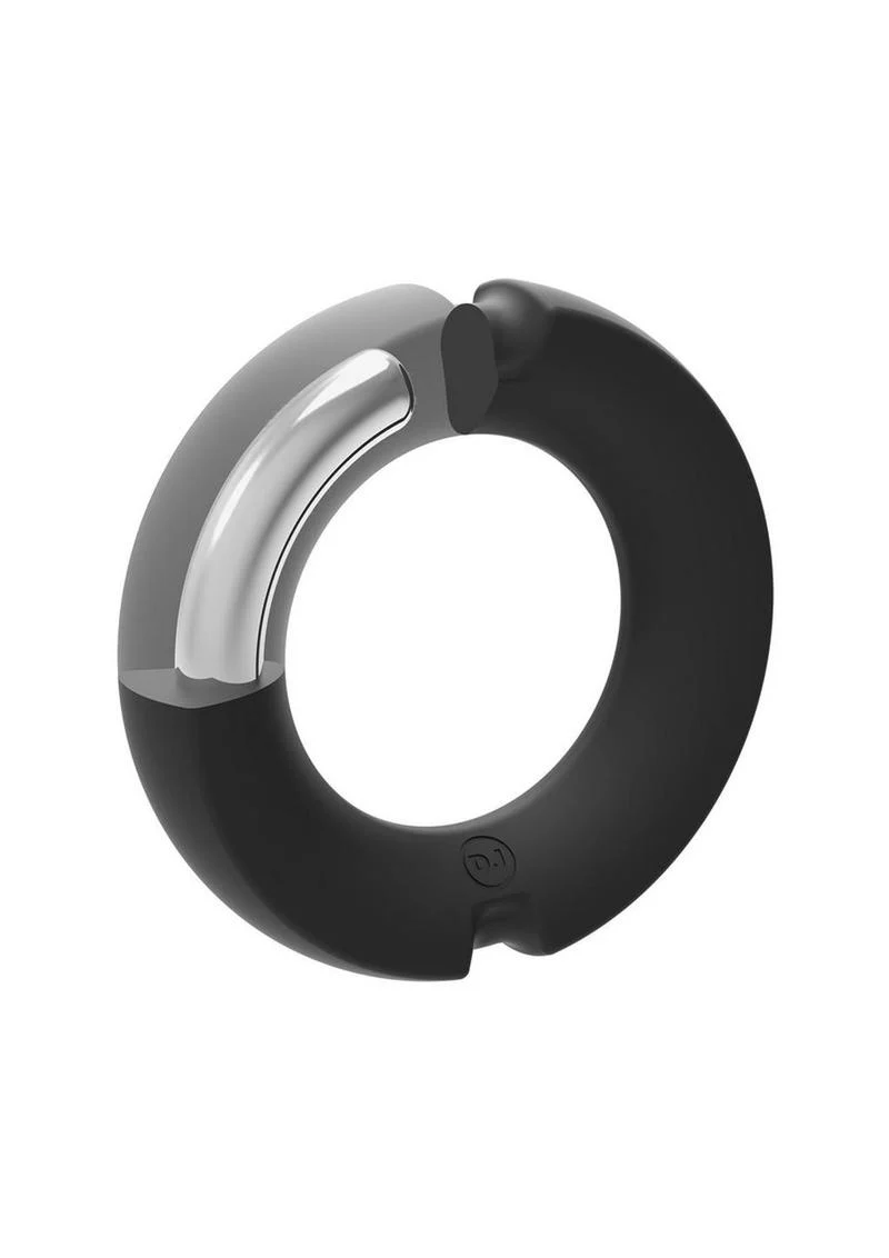 Merci Silicone Covered Metal Cock Ring - Image 9