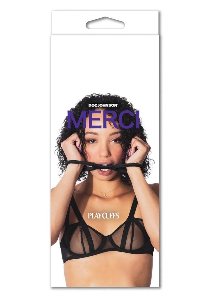 Merci Silicone Play Cuffs - Image 4