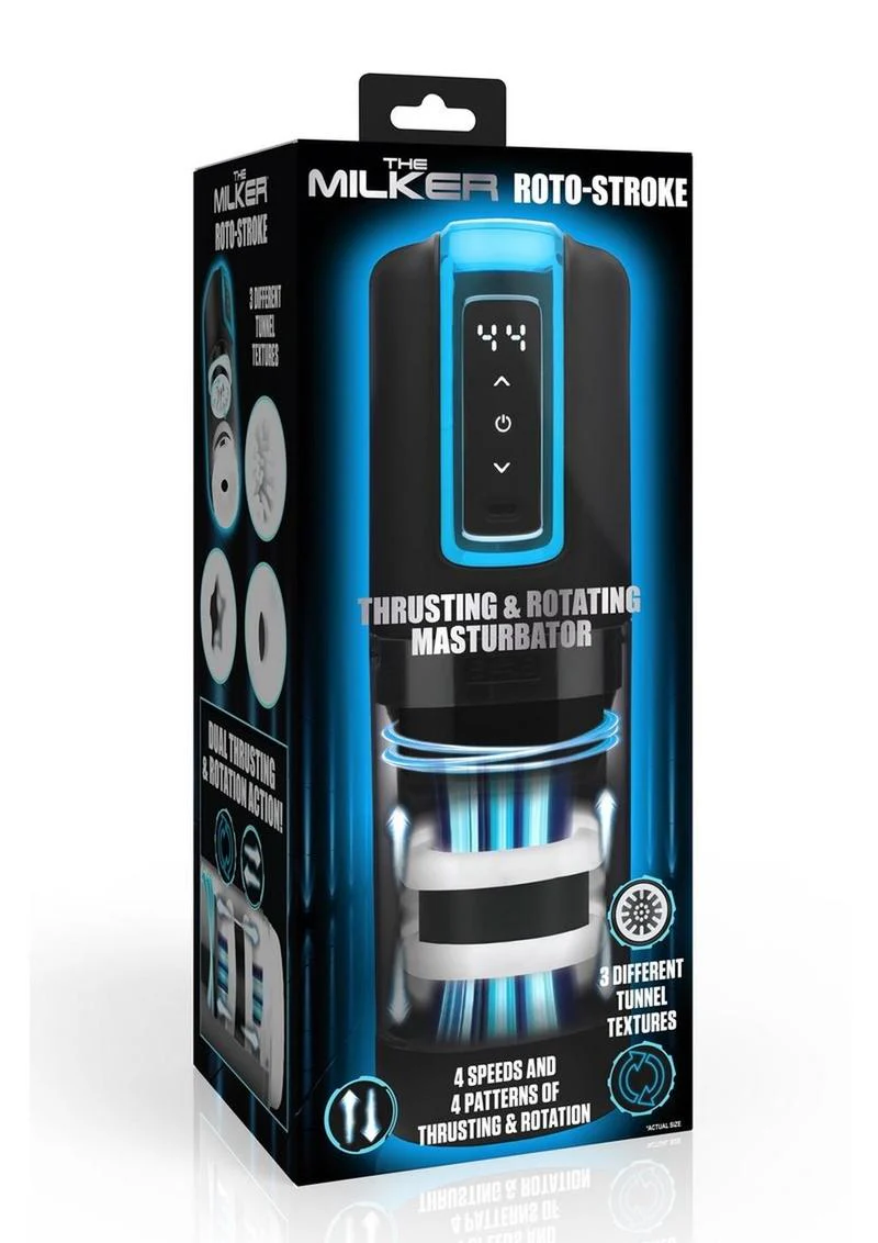 Milker Roto-Stroke Thrusting and Rotating Masturbator - Image 2