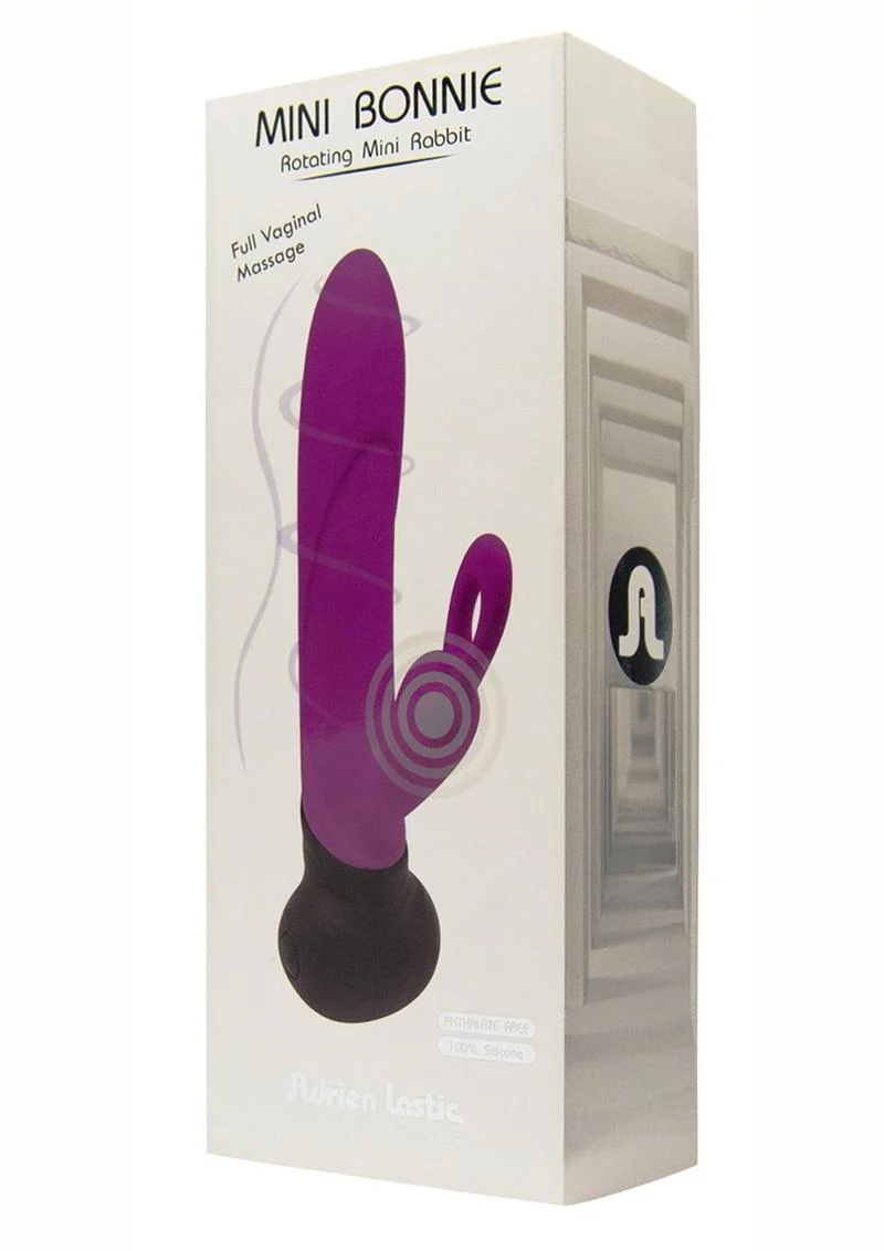 Mini Bonnie and Clyde Rechargeable Silicone Rabbit Vibrator - Image 2