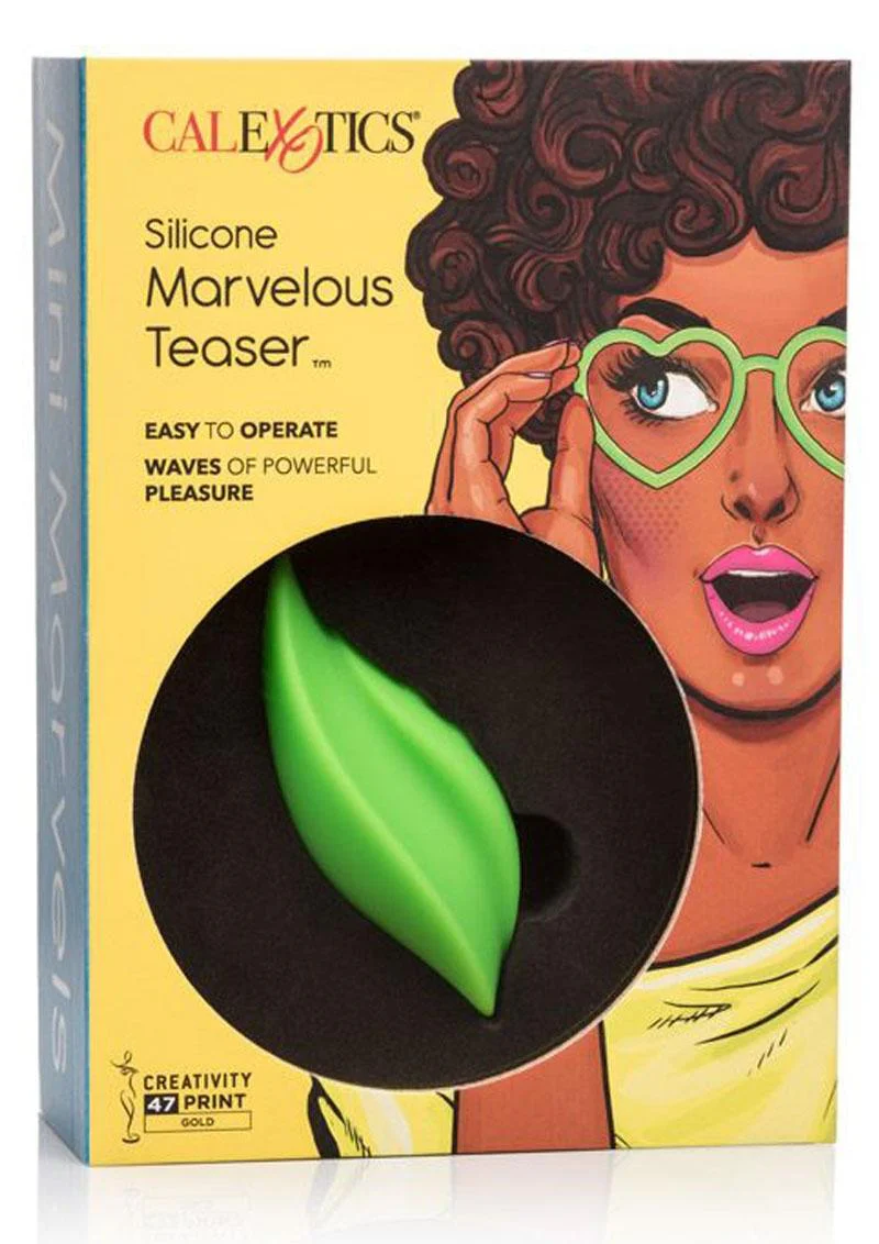Mini Marvels Marvelous Teaser Silicone Rechargeable Massager - Image 2