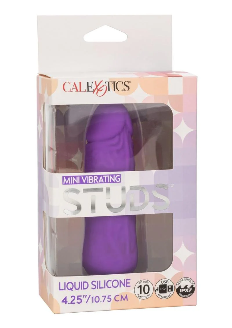 Mini Vibrating Studs Rechargeable Silicone Vibrator - Image 4