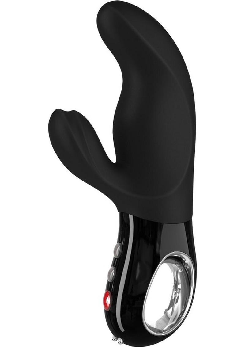 Miss Bi Silicone Vibrator with Clitoral Stimulator - Image 3