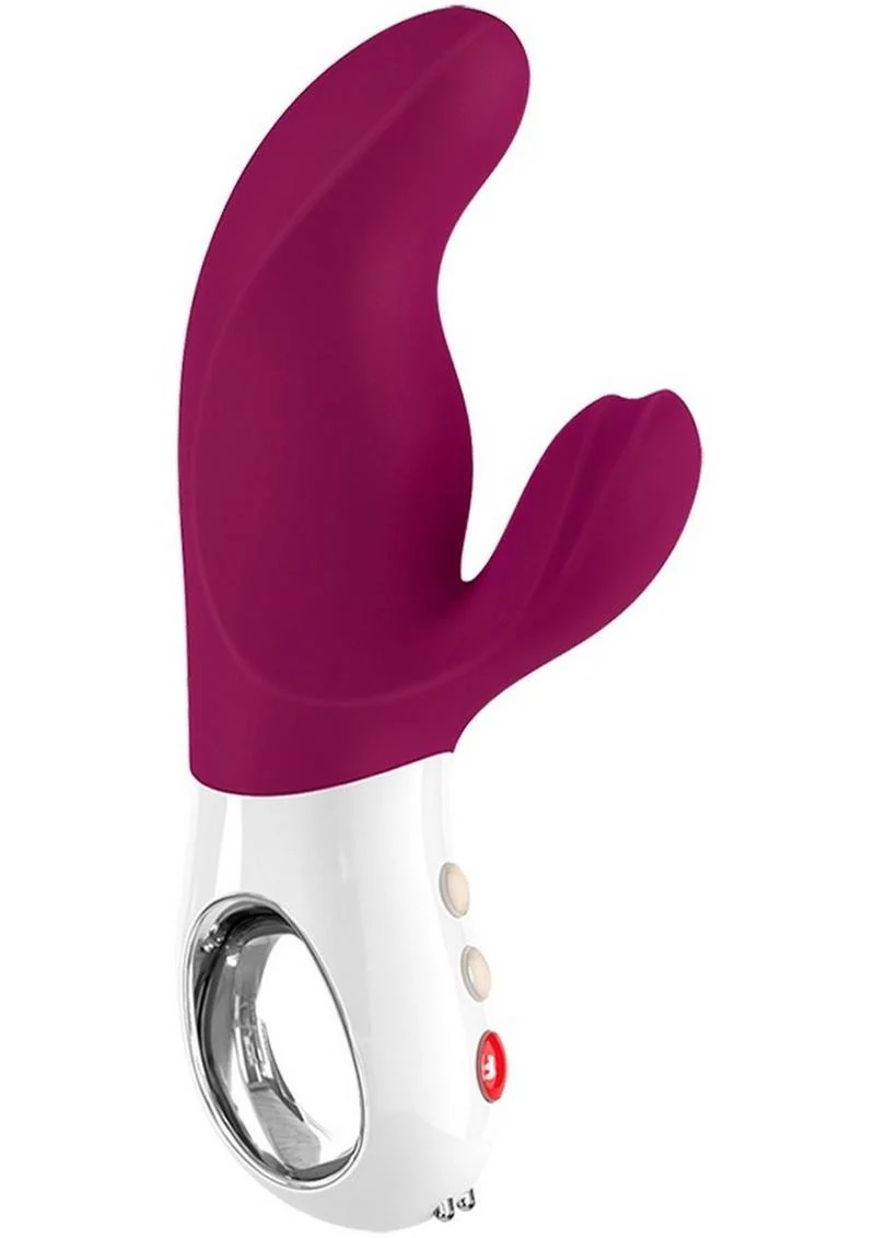Miss Bi Silicone Vibrator with Clitoral Stimulator - Image 7