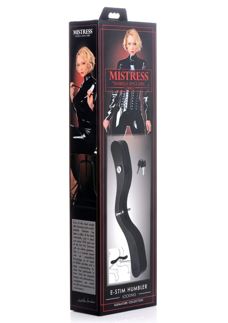 Mistress By Isabella Sinclaire E-Stim Locking Humbler Electro Stimulation - Image 2