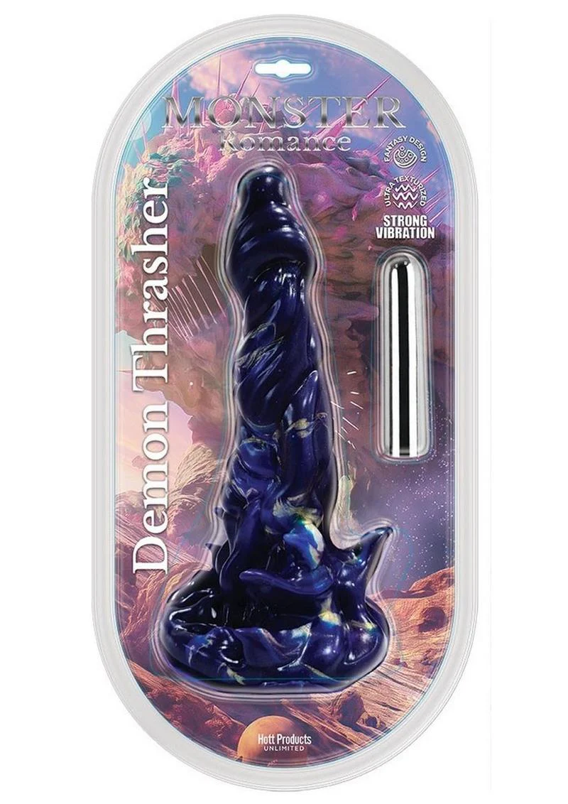Monster Romance Demon Thrasher Rechargeable Silicone Dong - Image 2