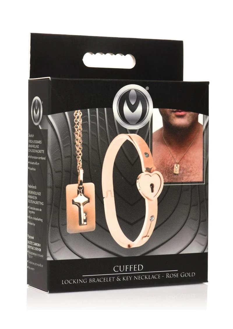 Ms Cuffed Locking Bracelet Necklace - Image 2