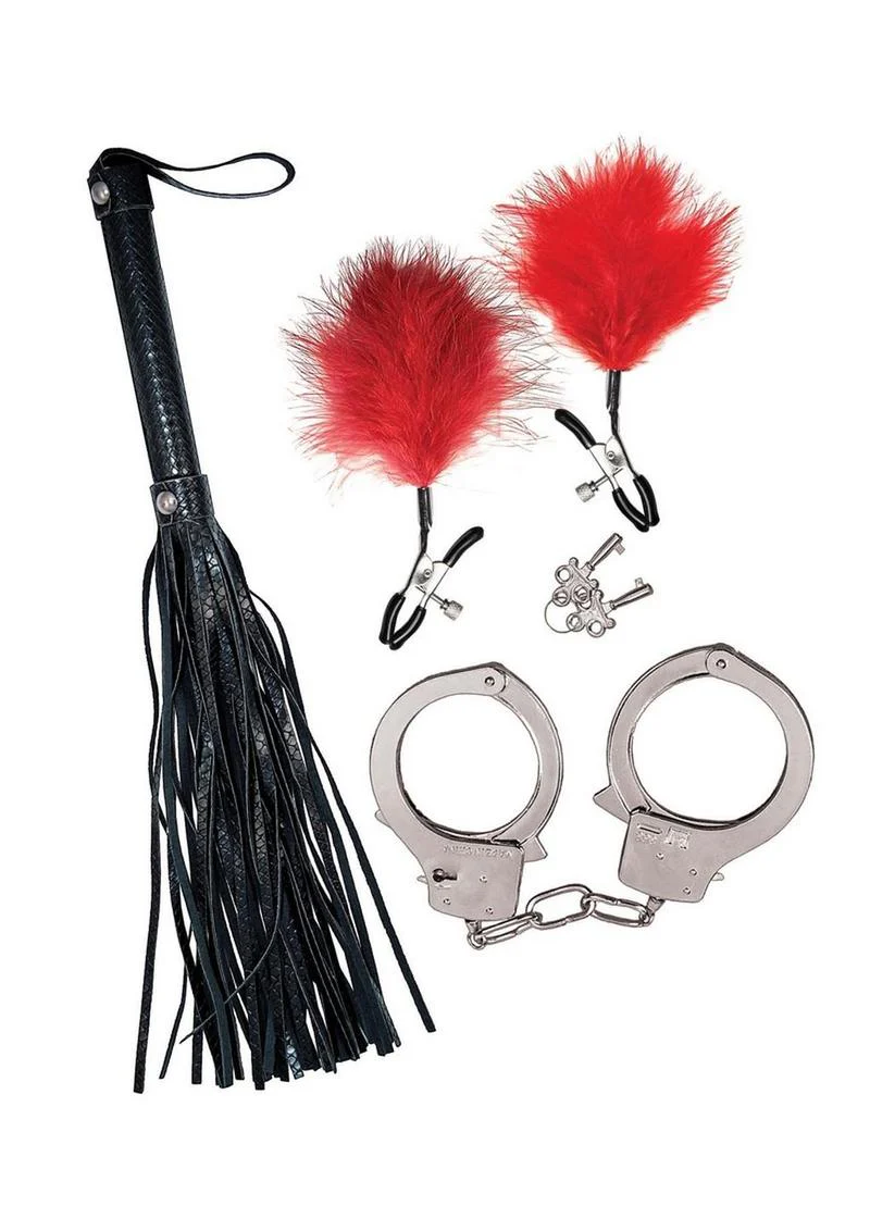 Nasstoys Bondage Whip,feather and Cuffs - Image 4