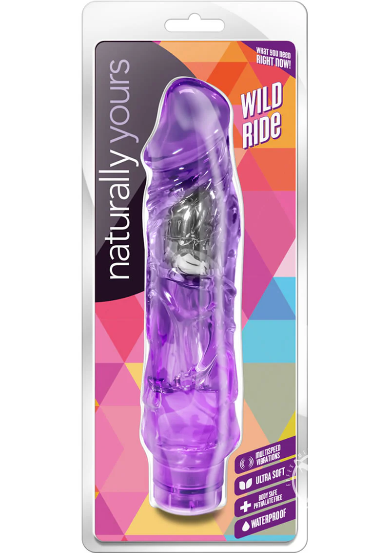 Naturally Yours Wild Ride Vibrating Dildo - Image 10