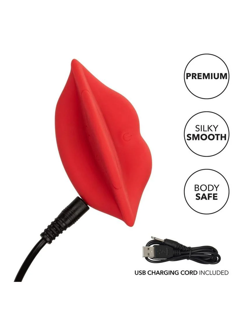Naughty Bits Muah Silicone Rechargeable Mini Vibrator - Image 3