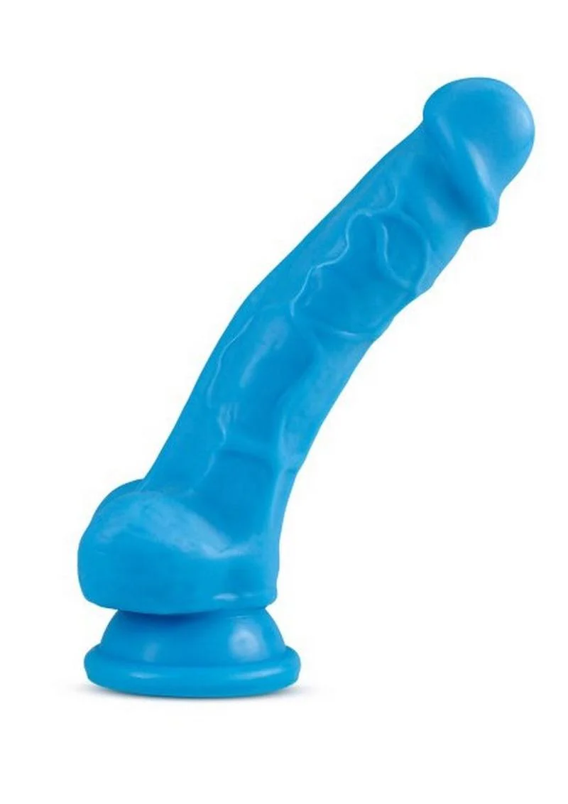 Neo Dual Density Dildo with Balls - Image 13