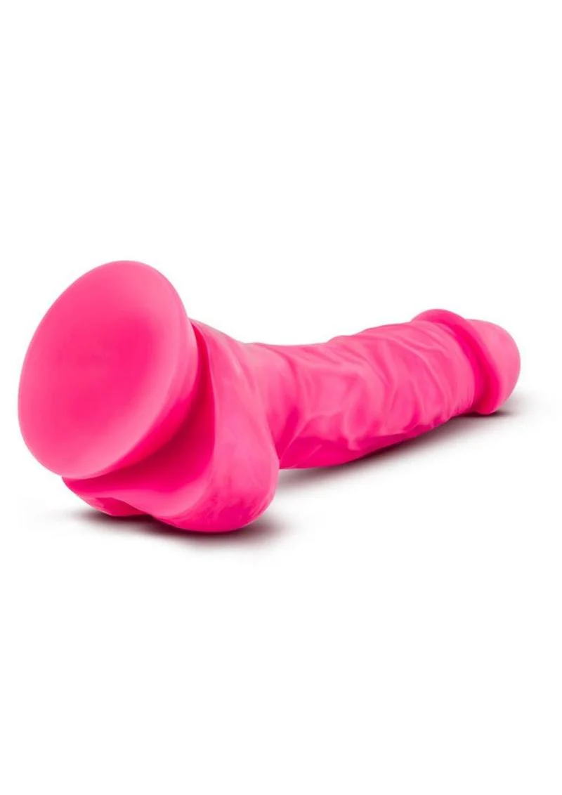 Neo Dual Density Dildo with Balls - Image 15