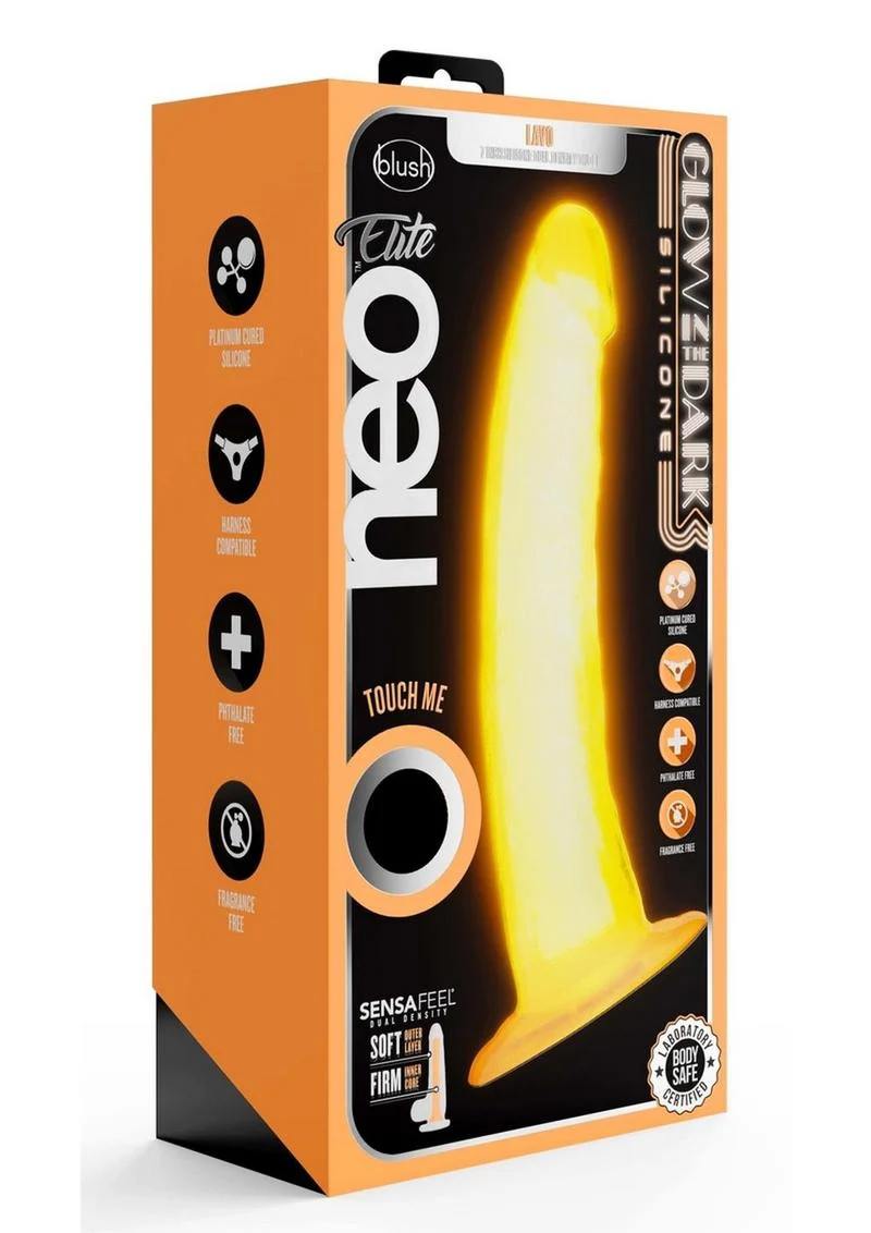Neo Elite Glow In The Dark Dildo - Image 6