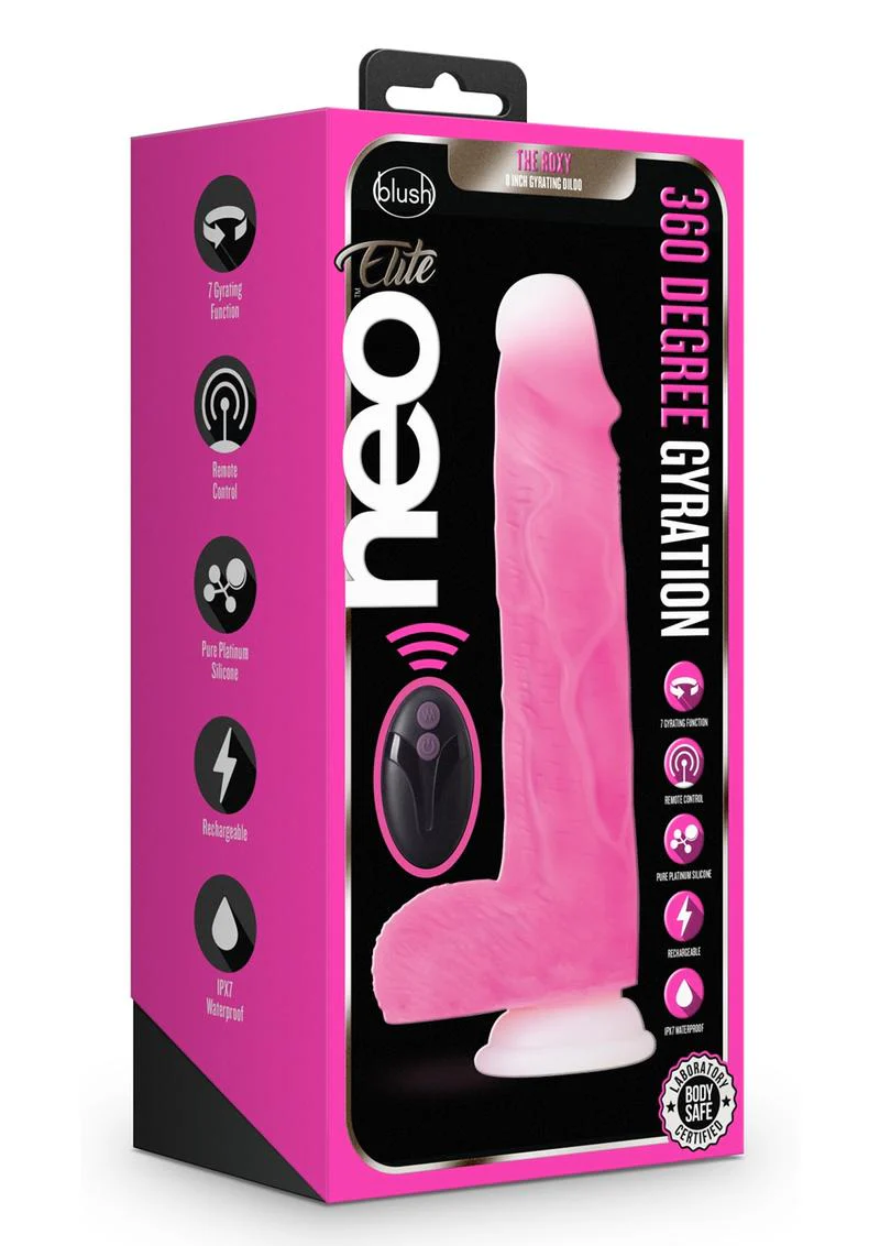 Neo Elite Roxy Silicone Gyrating Dildo with Remote Control - Image 2