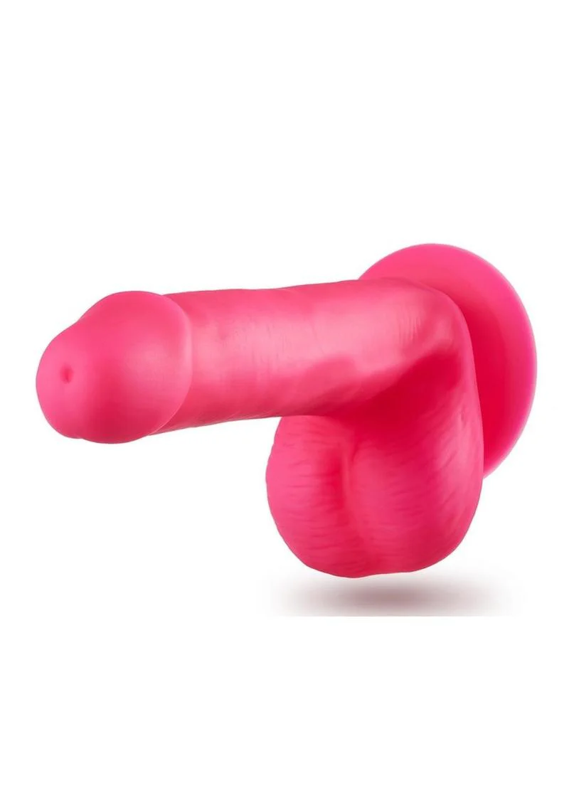 Neo Elite Silicone Dual Density Dildo with Balls - Image 15