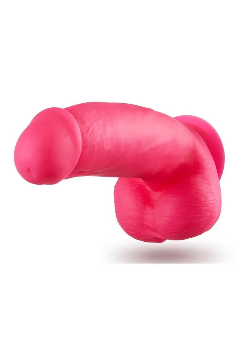 Neo Elite Silicone Dual Density Dildo with Balls - Image 24