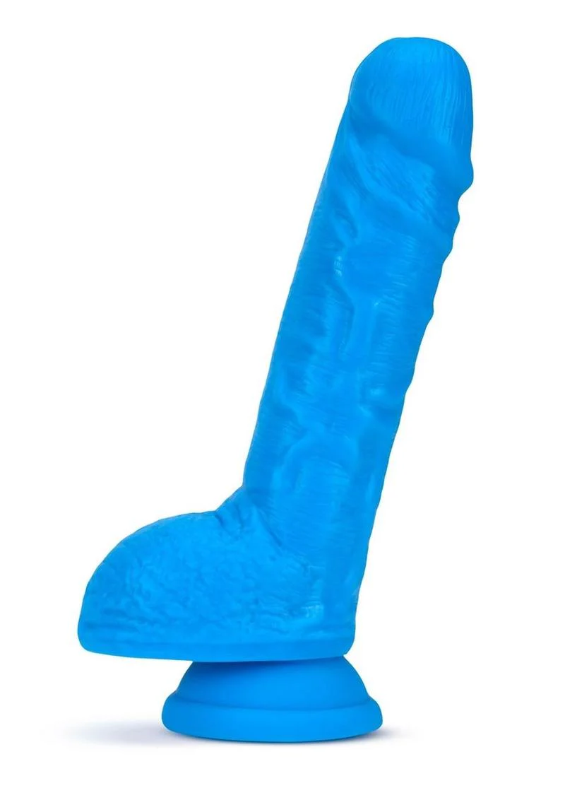 Neo Elite Silicone Dual Density Dildo with Balls - Image 28