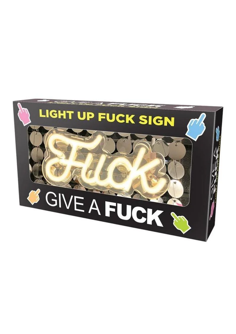 Neon Light Up Fuck Sign - Image 2