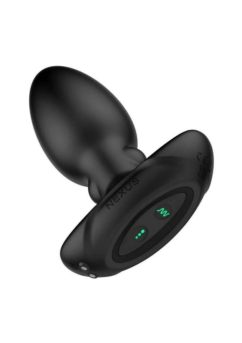Nexus Beat Thumping Rechargeable Silicone Butt Plug with Remote Control - Image 4