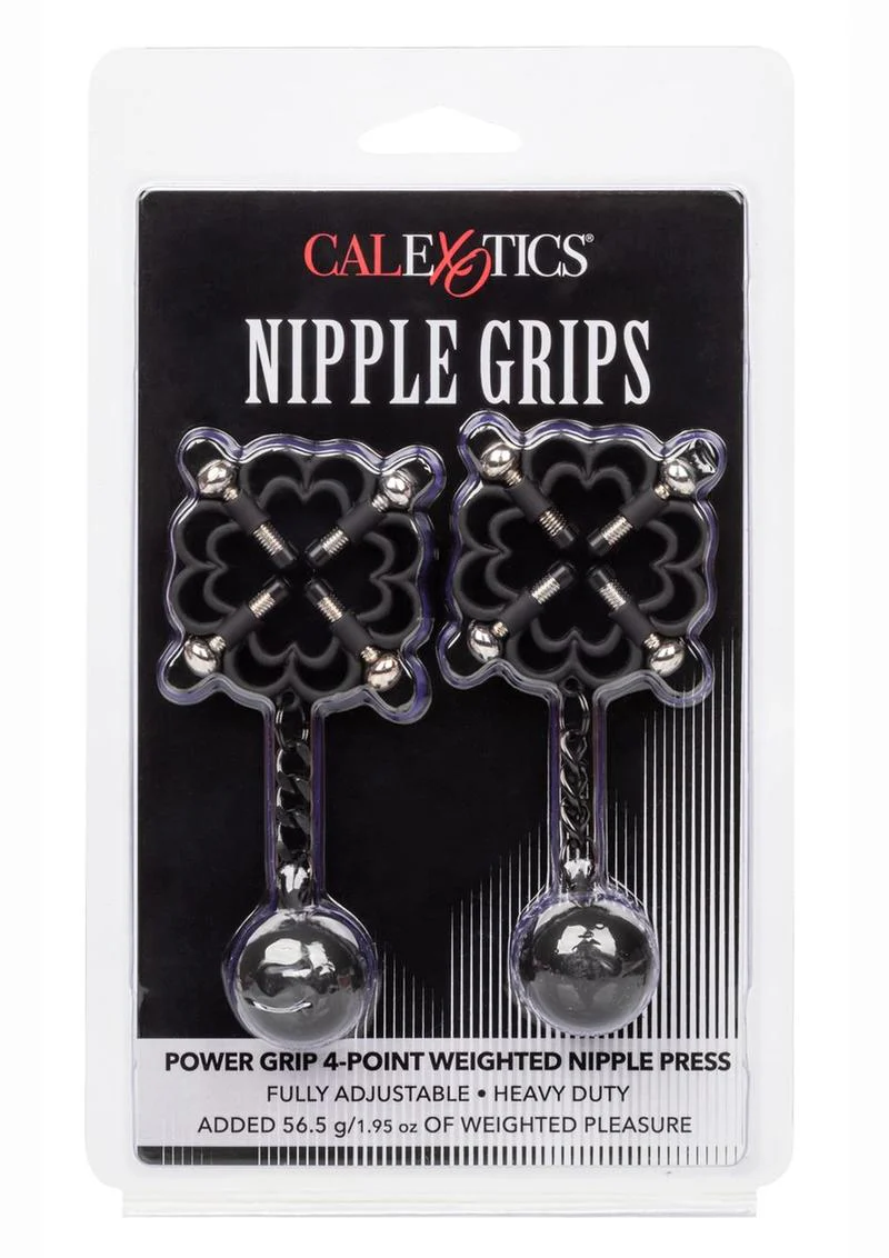 Nipple Grips Power Grip 4-Point Weighted Nipple Press Clamps - Image 2