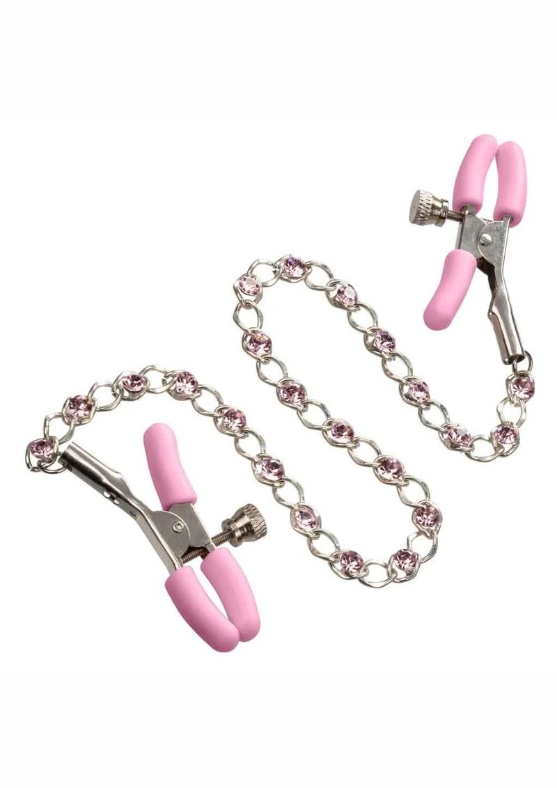 Nipple Play Crystal Chain Nipple Clamps - Image 4