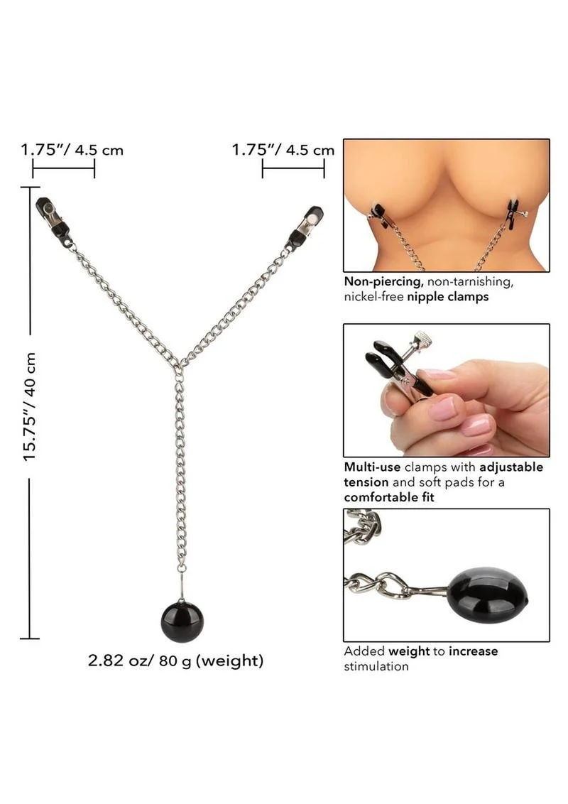 Nipple Play Weighted Disc Nipple Clamps - Image 4