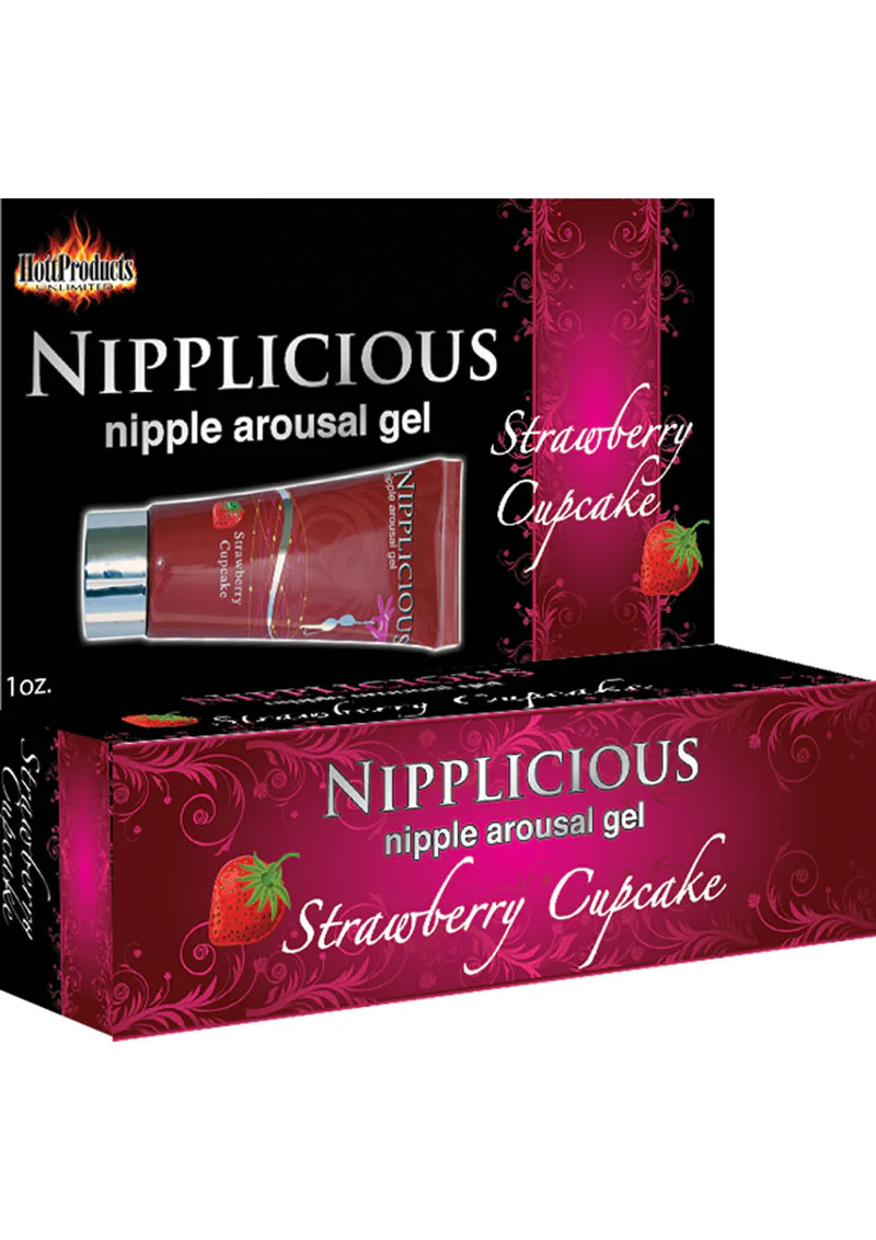 Nipplicious Nipple Arousal Gel Strawberry Cupcake - Image 2