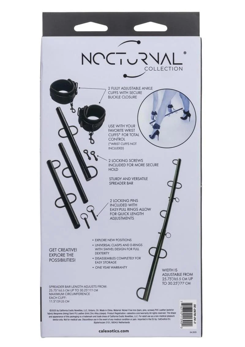 Nocturnal Collection Spreader Bar with Cuffs - Image 4
