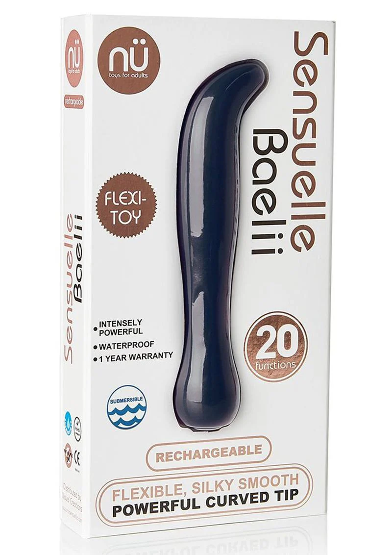 Nu Sensuelle Baelii Rechargeable Silicone G-Spot Vibrator - Image 5