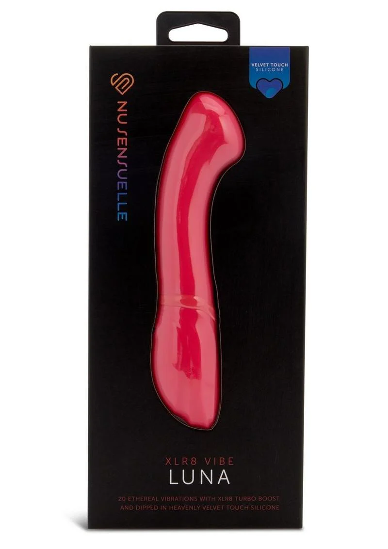 Nu Sensuelle Luna Velvet Touch with Turbo Rechargeable Silicone Vibrator - Image 3