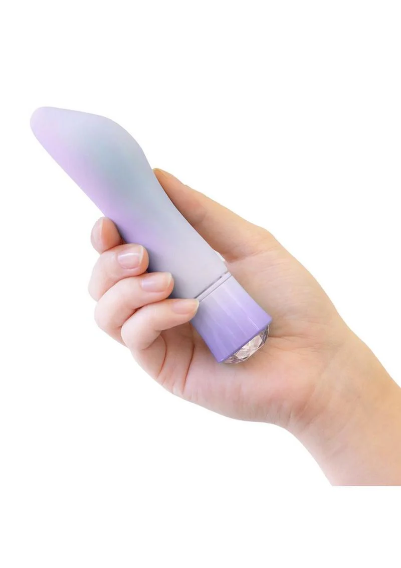 Oh My Gem Revival Rechargeable Silicone G-Spot Vibrator - Opal - Image 4