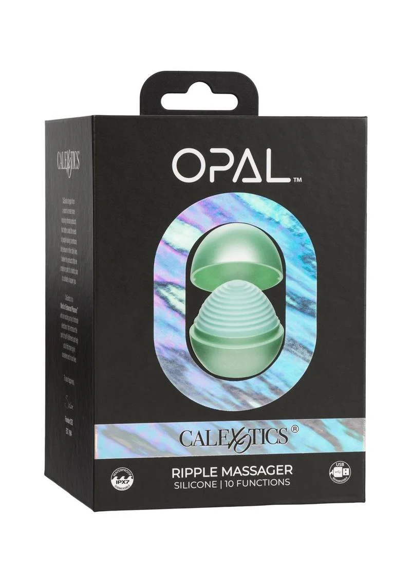 Opal Ripple Silicone Rechargeable Massager - Image 2