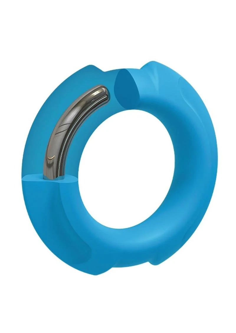 Optimale Flexisteel Soft Silicone with Inner Metal Core Cock Ring - Image 9