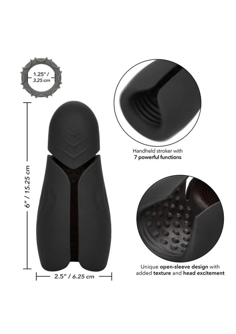 Optimum Power Elite Pro Stroker Silicone Rechargeable Masturbator - Image 4