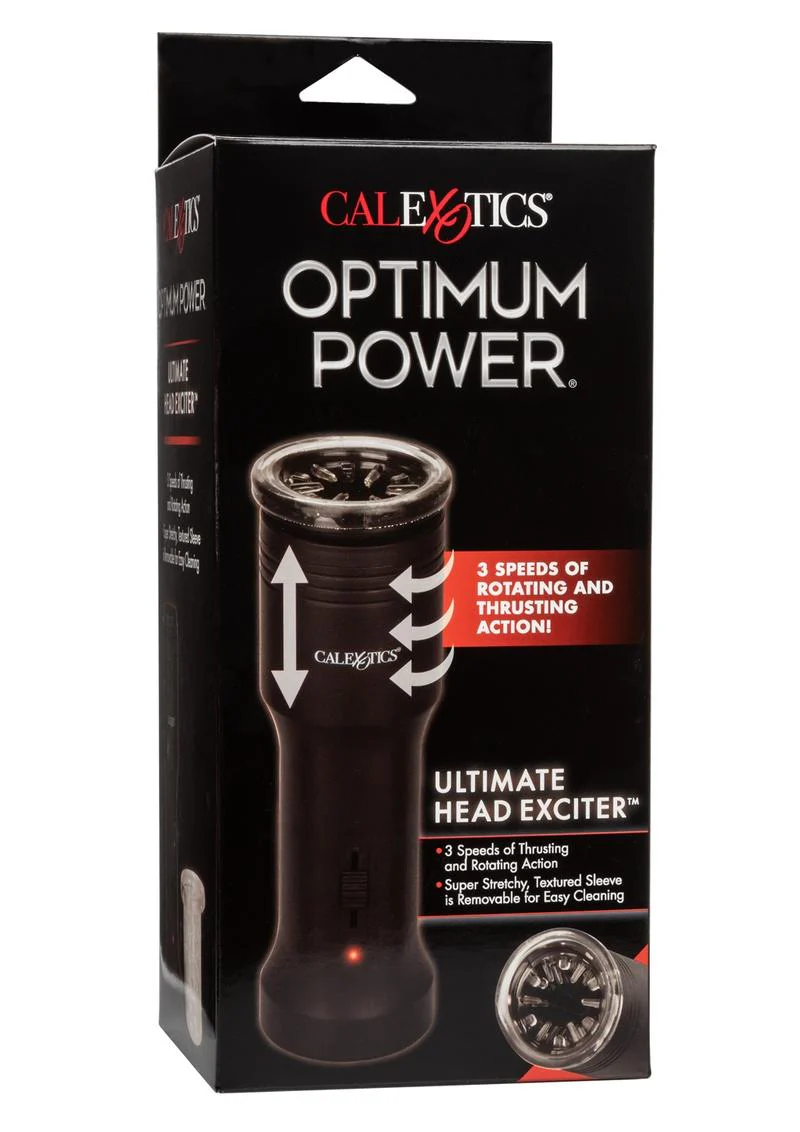 Optimum Power Ultimate Head Exciter Rotating Vibrating Masturbator - Image 2