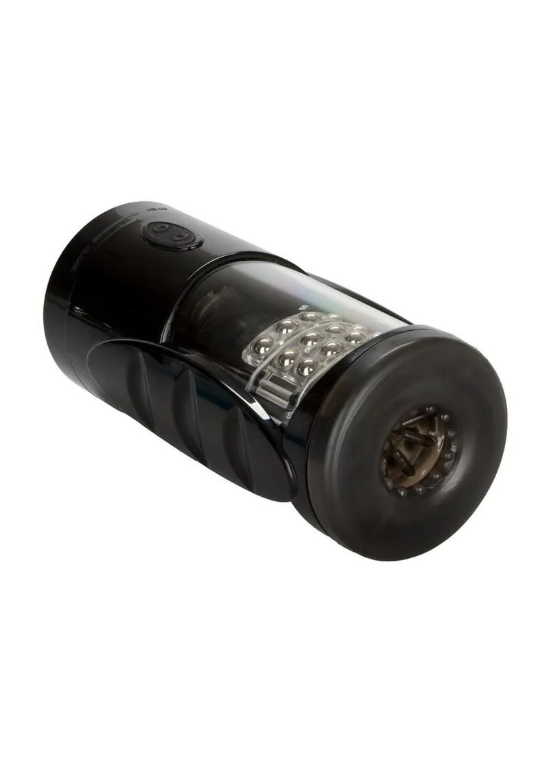 Optimum Power Ultimate Power Stroker Beaded Vibrating Masturbator - Image 3