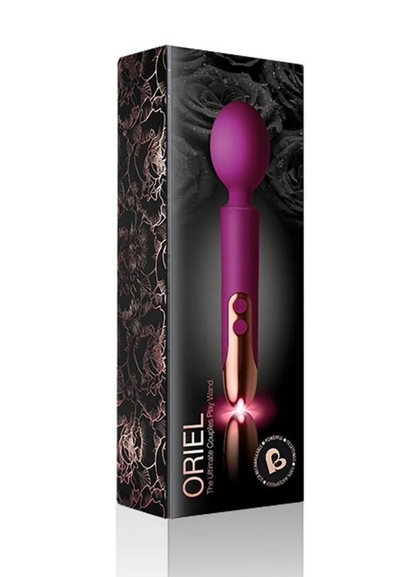 Oriel Silicone Rechargeable Wand Massager - Image 2