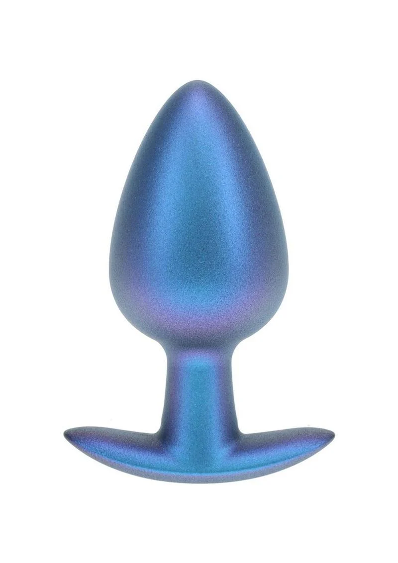 Ouch! Anal Plug Silicone - Large - Metallic