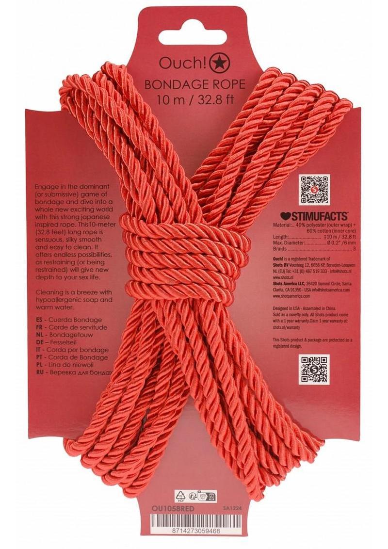 Ouch Bondage Rope 10 Meter Nylon - Image 7