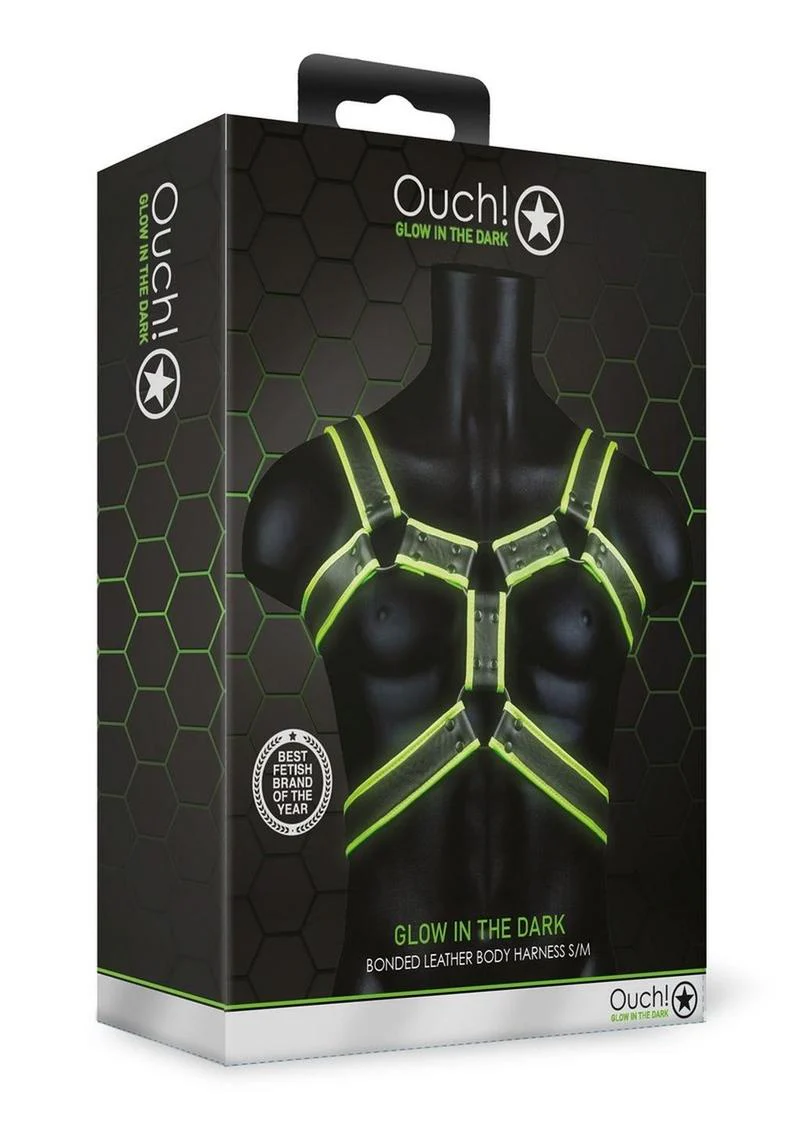 Ouch! Bonded Leather Body Harness - Image 6