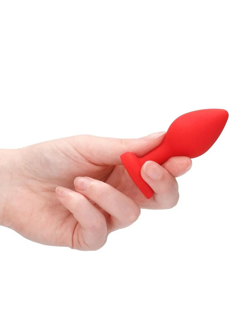 Ouch! Diamond Heart Butt Plug - Regular - Image 12